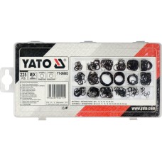 PIERŚCIENIE SEGERA ZEWNĘTRZNE I WEWNTRZNE 225 SZT MIX ROZMIARÓW YT-06882