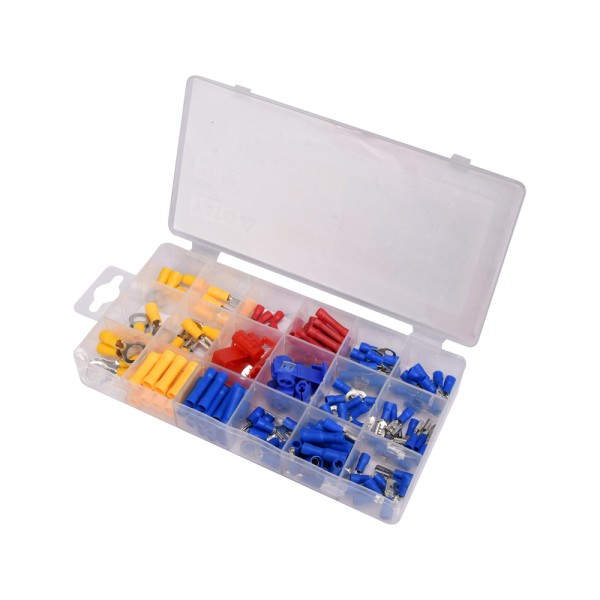 ZESTAW ZŁĄCZY ELEKTRYCZNYCH MIX 160 SZT YT-06891