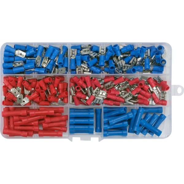 ZESTAW ZŁĄCZY ELEKTRYCZNYCH 250 SZT YT-068911