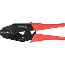 ZESTAW ZŁĄCZY ELEKTRYCZNYCH Z ZACISKARKĄ. ZESTAW ZAWIERA 551 ELEMENTÓW. YT-068920