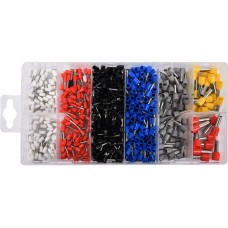 ZESTAW KOŃCÓWEK I KONEKTORÓW KABLOWYCH 685 SZTUK MIX ROZMIARÓW YT-06895