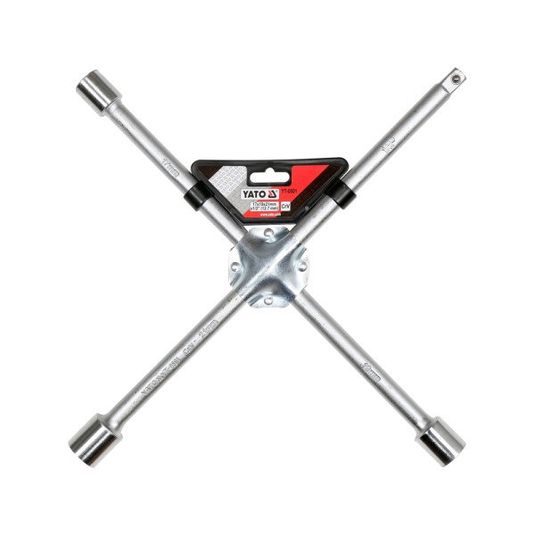 KLUCZ KRZYŻAKOWY DO KÓŁ 17X19X21 MM X 1/2'' YT-0801