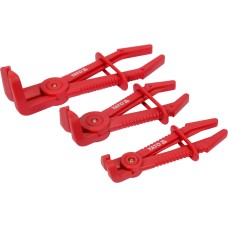 ZACISKI KĄTOWE DO PRZEWODÓW Z CIECZĄ, ZESTAW 3 SZT. YT-08403