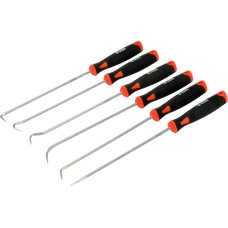 ZESTAW HAKÓW DŁUGICH Z RĘKOJEŚCIĄ 6 CZ YT-08428