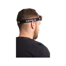 LAMPKA CZOŁOWA DO DOBIERANIA KOLORÓW CRI96+, 3 BARWY, LI-ION 3,7V 1500MAH, IP65, IK07 YT-08490