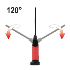 LAMPA WARSZTATOWA COB LED 5W + 3W YT-08518