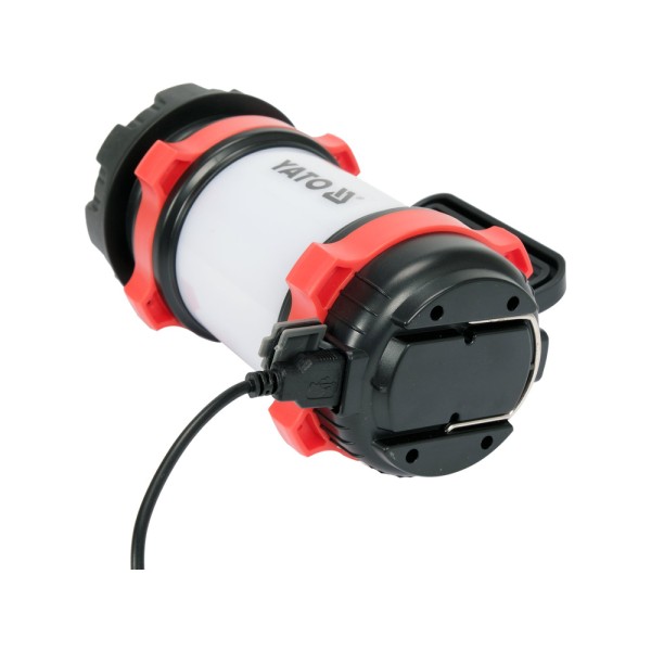 SZPERACZ WIELOFUNKCYJNY 3W1 380LM, CREE T6 + SMD LED,  LI-ION 3.7V 3000MAH, 6 TRYBÓW PRACY YT-08547