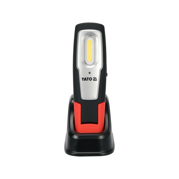 LAMPA WARSZTATOWA 6W COB, 600LM + 250LM, LI-ION 3.7V 2600MAH, IK07, IP54, CRI80 YT-08558