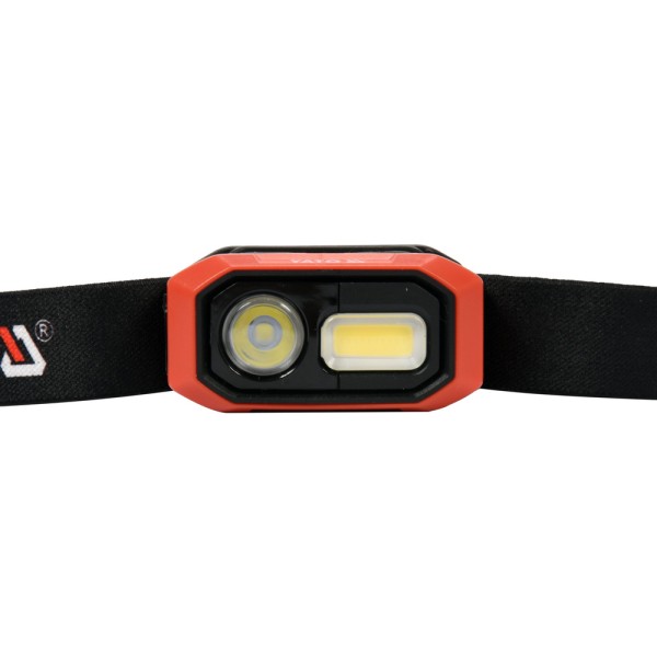 LATARKA CZOŁOWA 480LM AKU, CZUJNIK RUCHU, LI-ION 3,7V 1400MAH, IP54, PŁYNNA REGULACJA ŚWIATŁA YT-08592