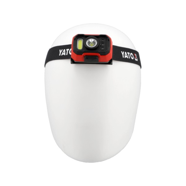 LATARKA CZOŁOWA 1000LM AKU, CZUJNIK RUCH YT-085942