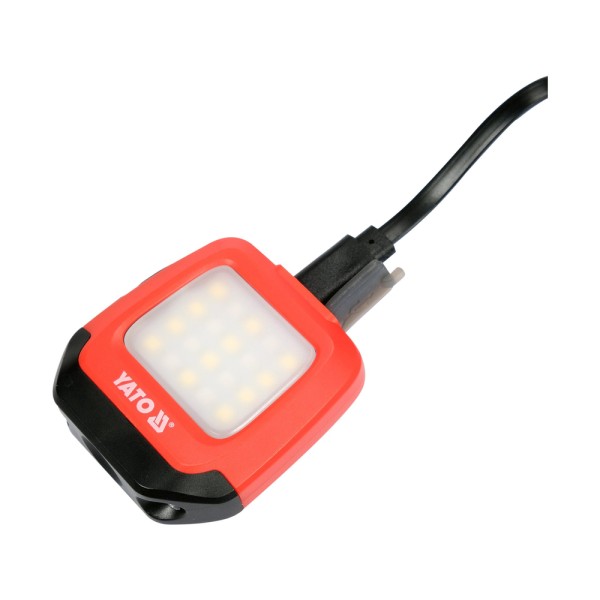 LATARKA CZOŁOWA I NA CZAPKĘ Z DASZKIEM 2W1 200LM YT-08598