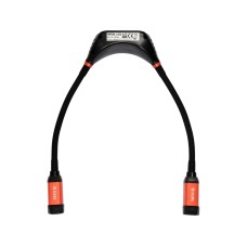 LATARKA NA SZYJĘ 300LM, PŁYNNA REGULACJA ŚWIATŁA, LI-ION 3,7V 2000MAH, ELASTYCZNE RAMIONA YT-08599