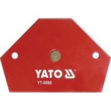 SPAWALNICZY KĄTOWNIK MAGNETYCZNY 64X95X14 MM YT-0866