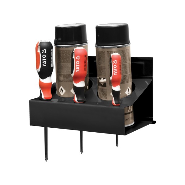 MAGNETYCZNA PÓŁKA NA POJEMNIKI/WKRĘTAKI YT-08681