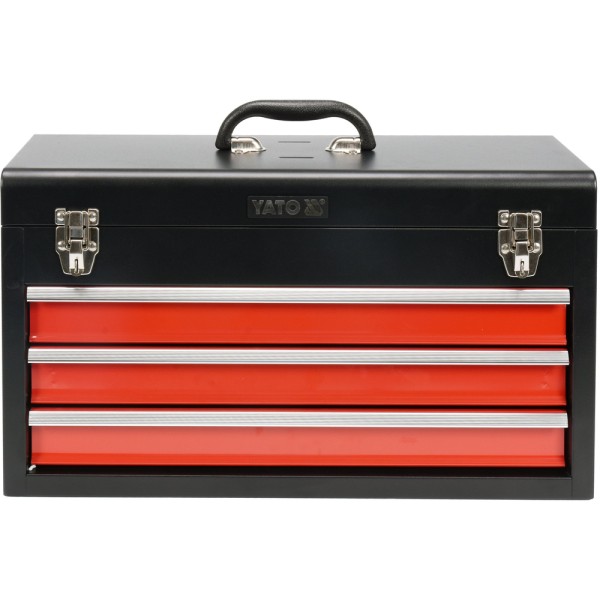 SKRZYNKA NARZĘDZIOWA 3 SZUFLADY YT-08873