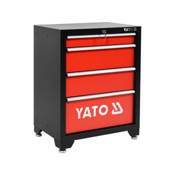 SZAFKA SERWISOWA BAZOWA 4 SZUFLADY. WYMIARY SZAFKI: 660 X 457 X 863MM. YT-08933