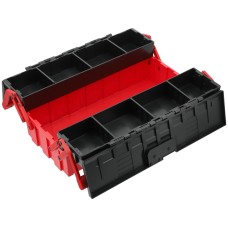 SKRZYNKA NARZĘDZIOWA Z TWORZYWA - 3 PÓŁKI YT-08977