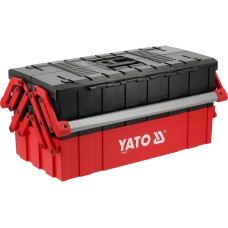 SKRZYNKA NARZĘDZIOWA Z TWORZYWA - 5 PÓŁEK YT-08978
