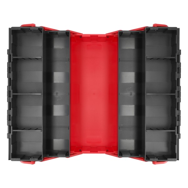 SKRZYNKA NARZĘDZIOWA Z TWORZYWA - 5 PÓŁEK YT-08978