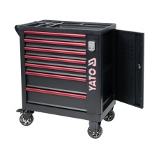 SZAFKA SERWISOWA 7 SZUFLAD, ZAMEK SZYFROWY, LOGO LED YT-09004