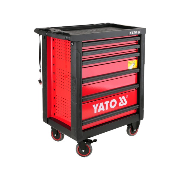 SZAFKA SERWISOWA 6 SZUFLAD, BLAT ANTYPOŚLIZGOWY YT-0902