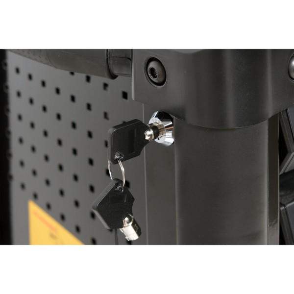 SZAFKA SERWISOWA 7 SZUFLAD Z BLOKADĄ OTWARCIA PLUS DODATKOWY SCHOWEK YT-09033