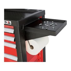 PÓŁKA Z UCHWYTEM NA PAPIER DO SZAFKI YATO 305*305*145MM YT-0907