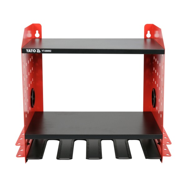 METALOWA PÓŁKA NA ELEKTRONARZĘDZIA 4 GNIAZDA YT-09092