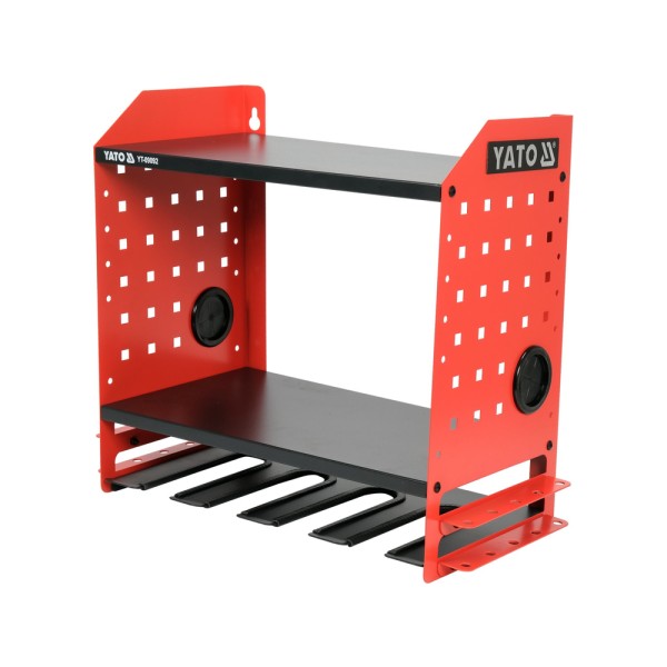 METALOWA PÓŁKA NA ELEKTRONARZĘDZIA 4 GNIAZDA YT-09092