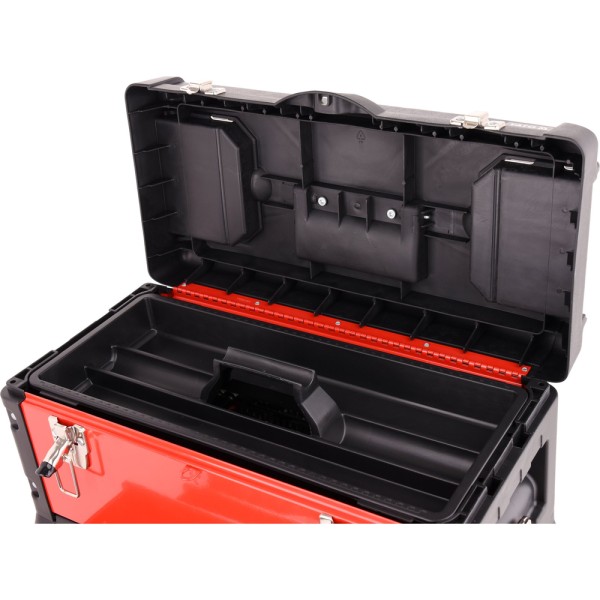 WÓZEK NARZĘDZIOWY 3CZĘŚCIOWY Z NARZĘDZIAMI YT-09104