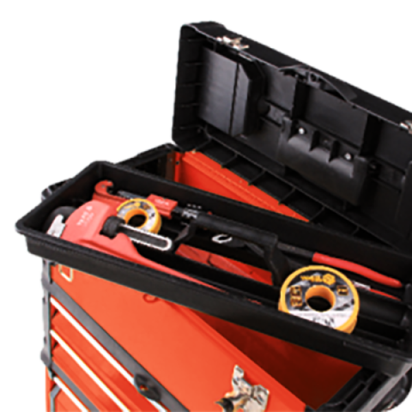 SKRZYNKA NARZĘDZIOWA 2-SZUFLADY YT-09107