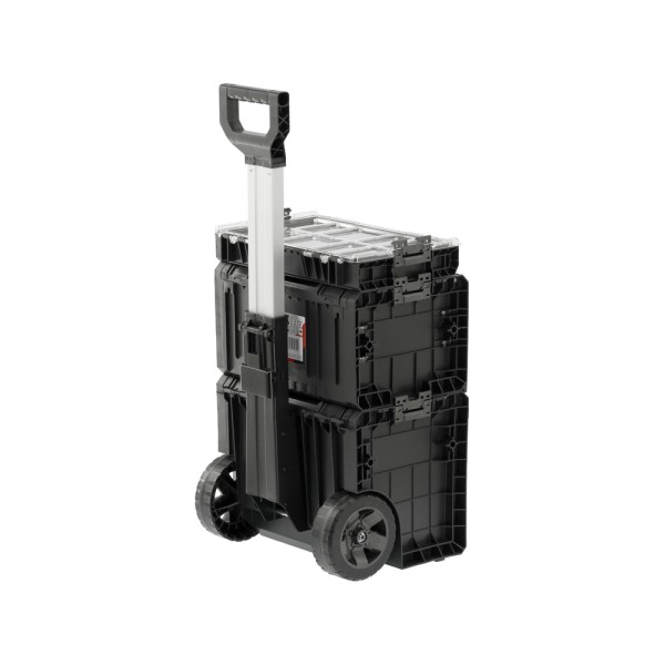 ZESTAW NA KOŁACH 3 SZT SKRZYNEK NARZĘDZIOWYCH, SYSTEMOWYCH, MODUŁOWYCH 35BT2P10P S12 YT-09173