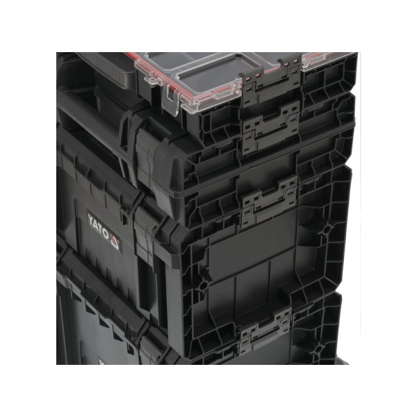 ZESTAW SKRZYNEK SYSTEMOWYCH NA KOŁACH 4 SZT. 35B23B41G28W S12 YT-09174