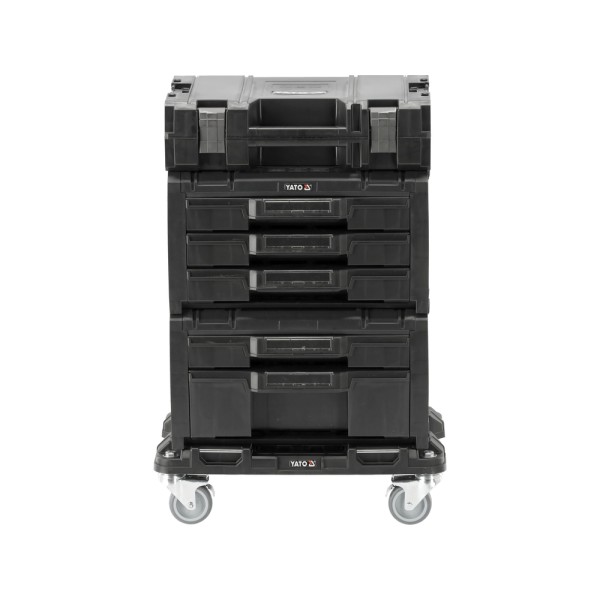 ZESTAW NA PLATFORMIE 4CZ SKRZYNEK NARZĘDZIOWYCH, SYSTEMOWYCH, MODUŁOWYCH P05T2T341G2 S12 YT-09191