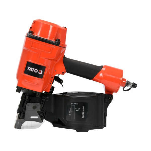 GWOŹDZIARKA BĘBNOWA NA GWOŹDZIE 45-70MM ŚRED. 2,3- 2,9MM YT-09213