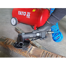 SZLIFIERKA PNEUMATYCZNA KĄTOWA TARCZA 125MM YT-09675