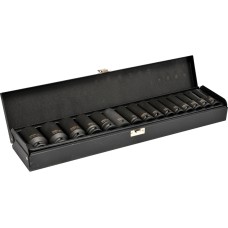 NASADKI UDAROWE DŁUGIE 1/2'', ZESTAW 15 SZT. YT-1055