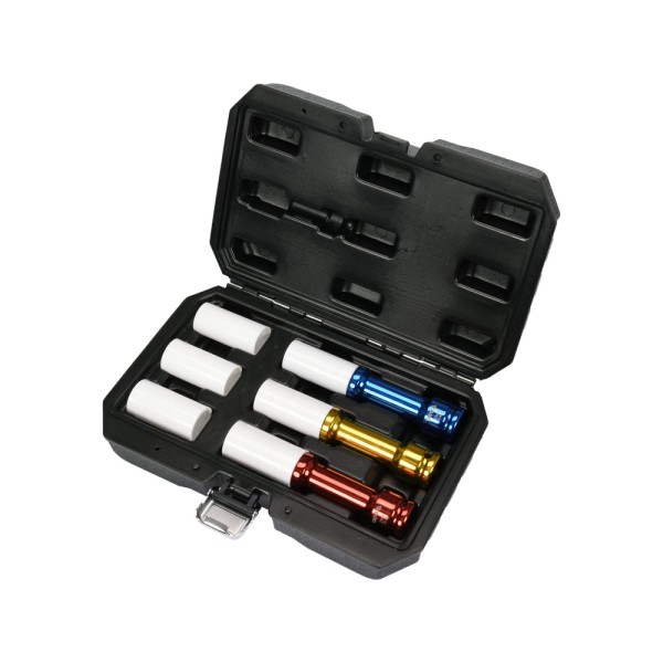 ZESTAW NASADEK DŁUGICH UDAROWYCH DO FELG ALUMINIOWYCH 1/2