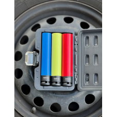 ZESTAW NASADEK DŁUGICH DO FELG ALUMINIOWYCH 1/2