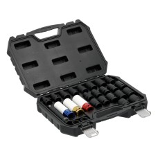 ZESTAW NASADEK UDAROWYCH 1/2 24 ELEMENTY YT-10569