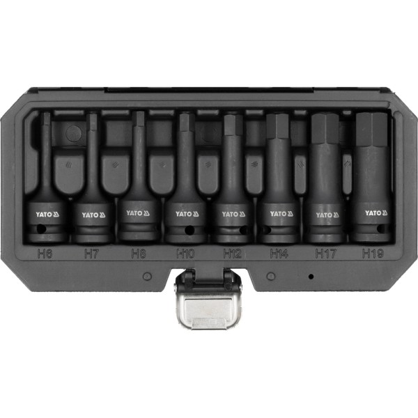 ZESTAW UDAROWYCH KLUCZY TRZPIENIOWYCH, HEX YT-1066