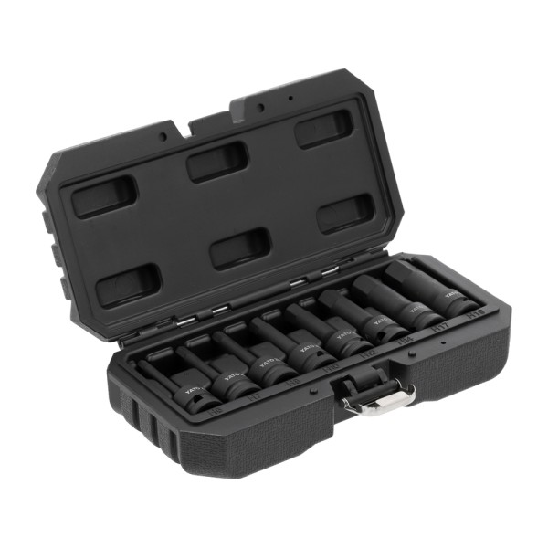 ZESTAW UDAROWYCH KLUCZY TRZPIENIOWYCH, HEX YT-1066