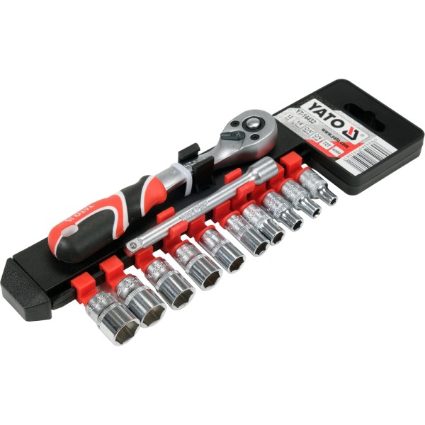 KOMPLET NASADEK Z AKCESORIAMI 1/4