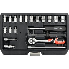 ZESTAW NARZĘDZIOWY 1/4'', 20 SZT., XS YT-14491