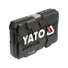 ZESTAW NARZĘDZIOWY 1/4'', 56 SZT. YT-14501