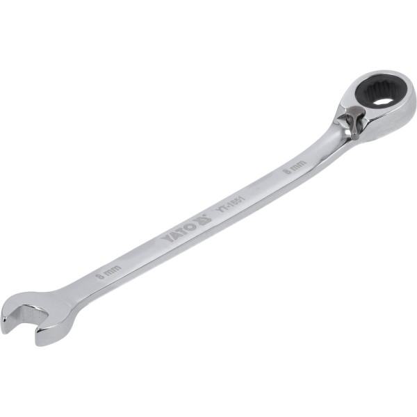 KLUCZ PŁASKO-OCZKOWY Z GRZECHOTKĄ 8 MM YT-1651