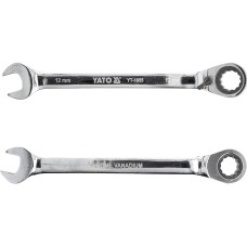 KLUCZ PŁASKO-OCZKOWY Z GRZECHOTKĄ 12 MM YT-1655