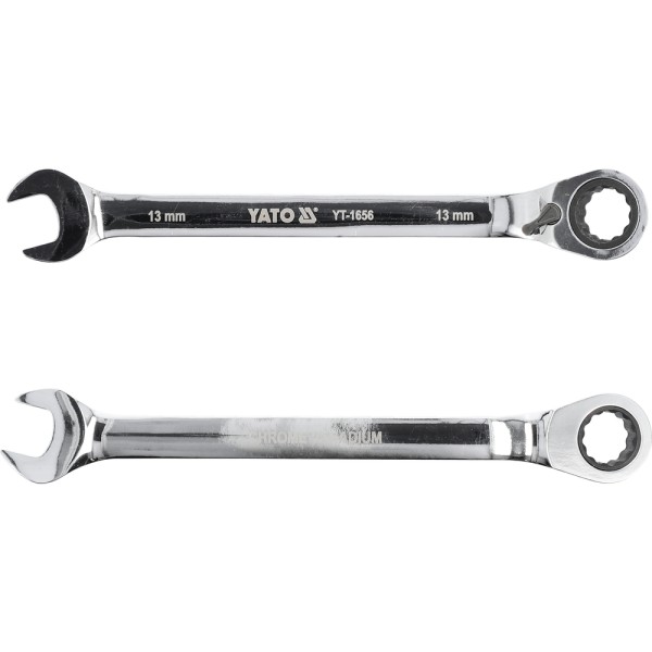 KLUCZ PŁASKO-OCZKOWY Z GRZECHOTKĄ 13 MM YT-1656