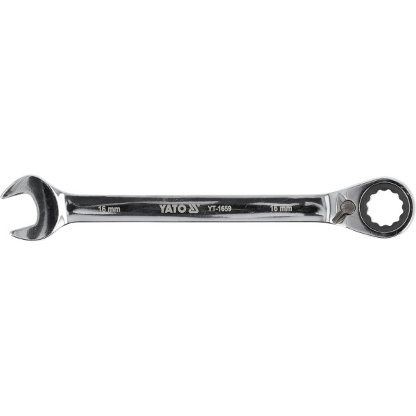 KLUCZ PŁASKO-OCZKOWY Z GRZECHOTKĄ 16 MM YT-1659