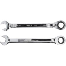 KLUCZ PŁASKO-OCZKOWY Z GRZECHOTKĄ 24 MM YT-1667